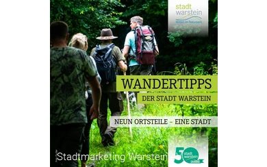 Titelbild Wanderbooklet Stadt Warstein