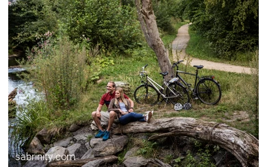 Radfahren auf dem Möhnetalradweg