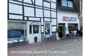 Grillstube Korfu, Sichtigvor