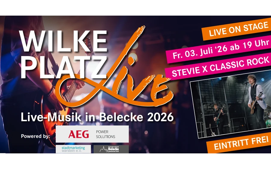 Banner Wilkeplatz Live 2026
