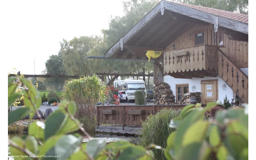 Einkehrmöglichkeit am Warsteiner Camperpark - Bayernstadl