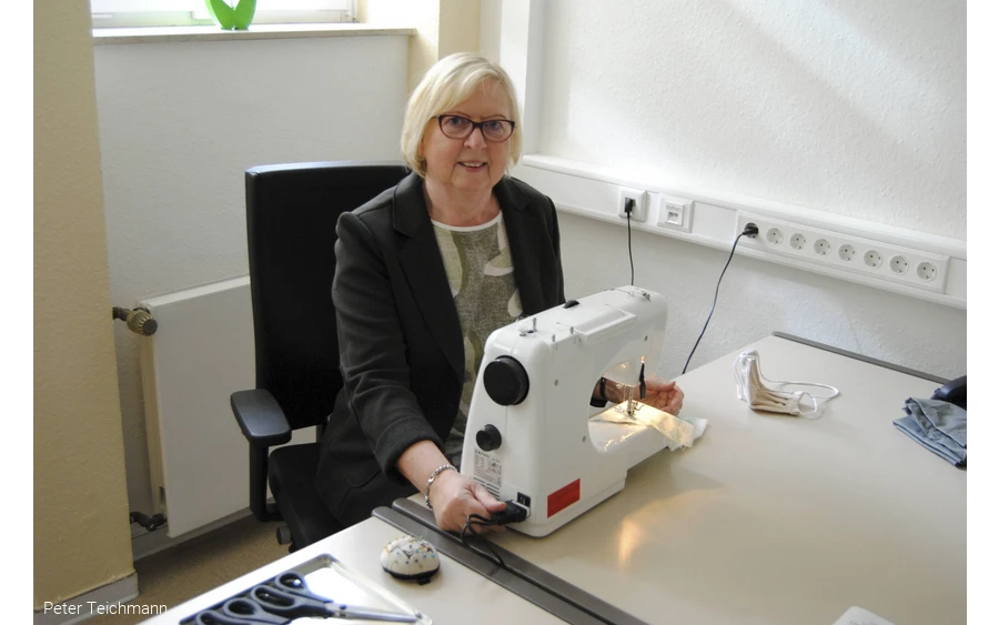 Repair Cafè Bereich Textil