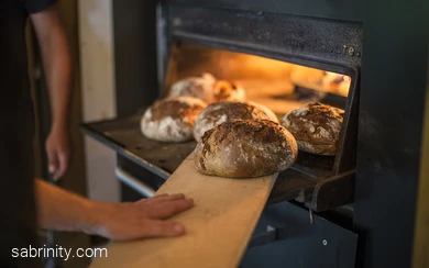 Brot aus dem Ofen
