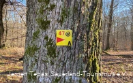 Runde A, mit insgesamt 11km, Tour47