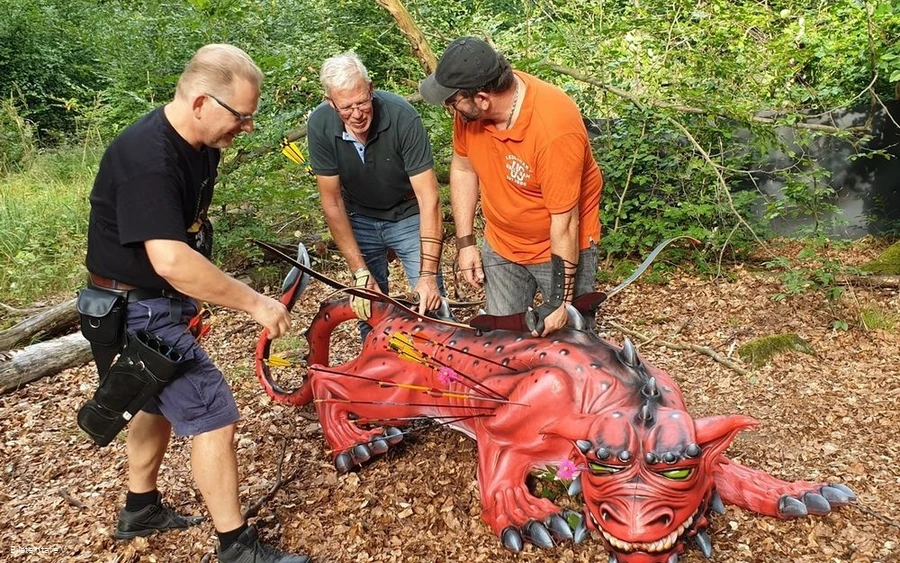Aufbau Parcours Aufbau Parcours
