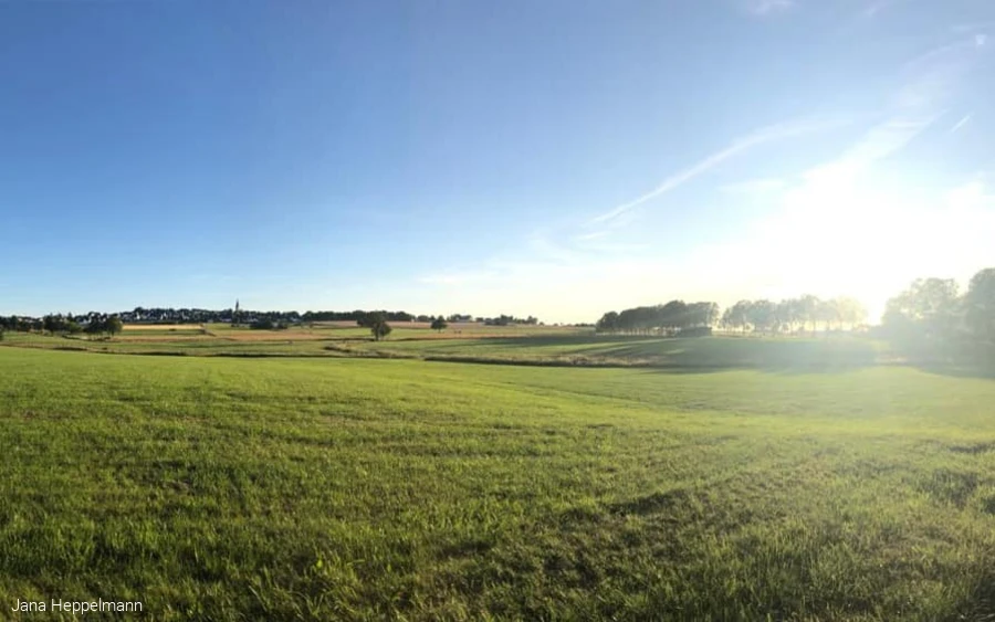 ländliche Aussicht Hirschberg