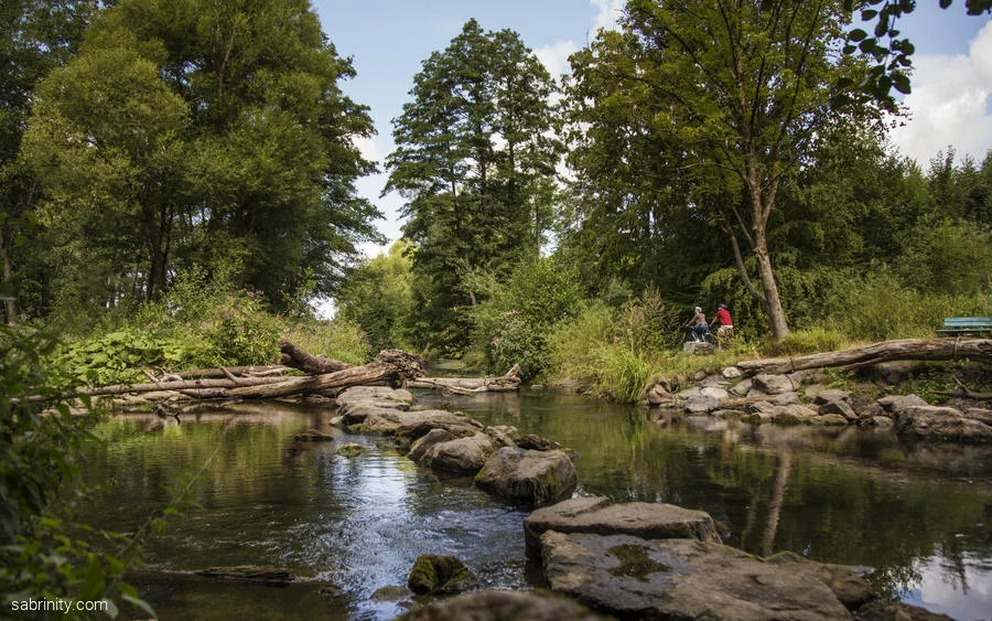 Radfahren an der Mülheimer Schlacht