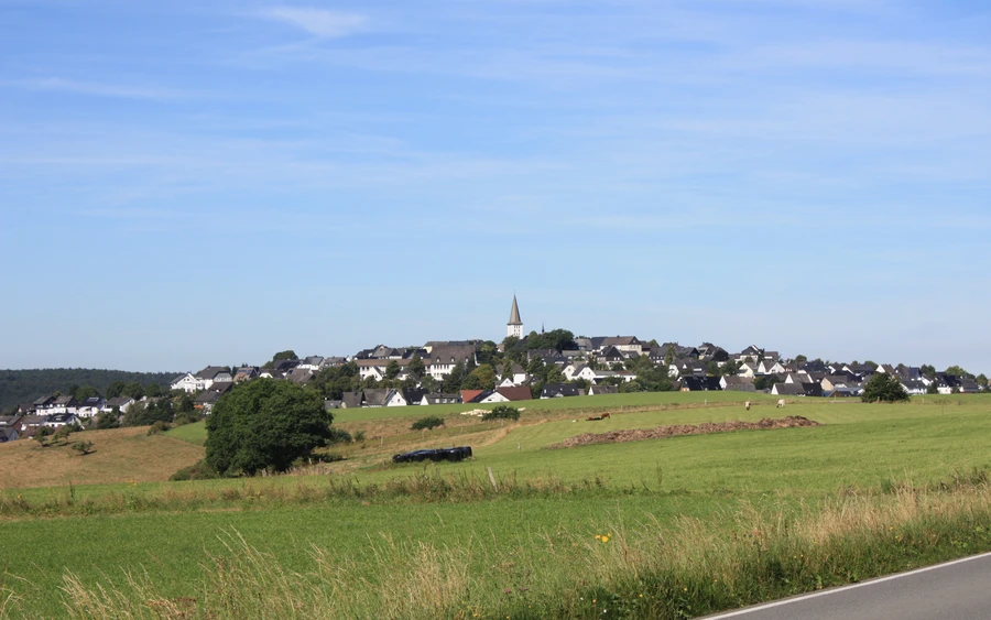 Blick auf Hirschberg
