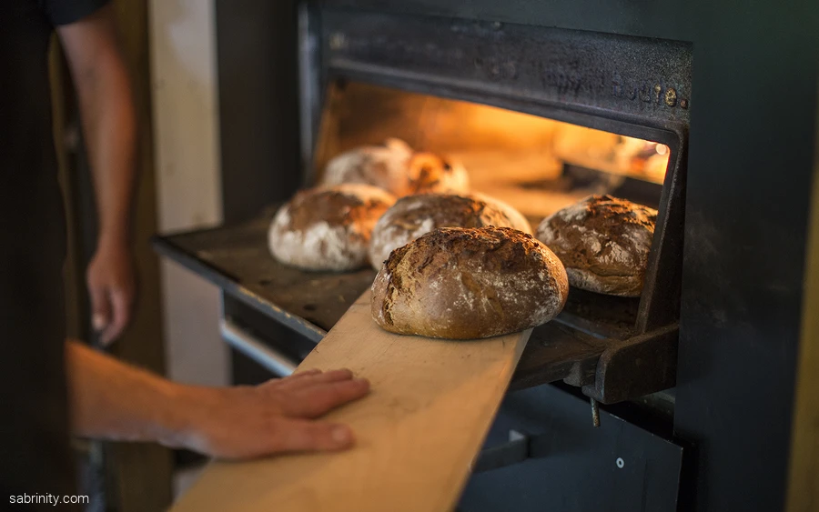 Brot aus dem Ofen