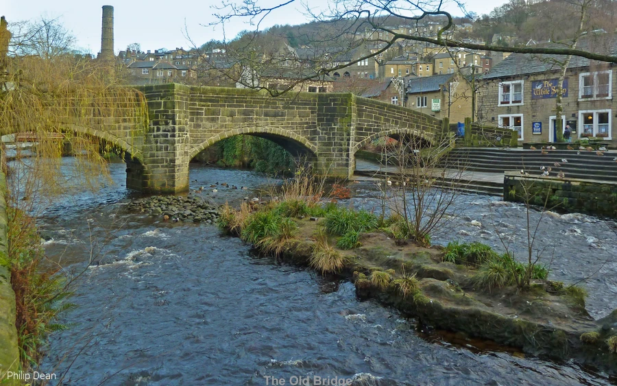 The old Hebden Bridge