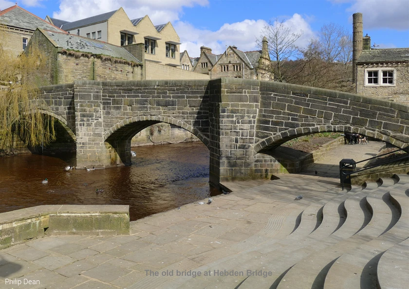 The old Hebden Bridge