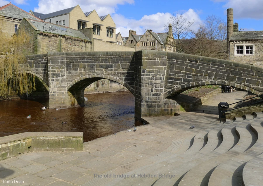 The old Hebden Bridge