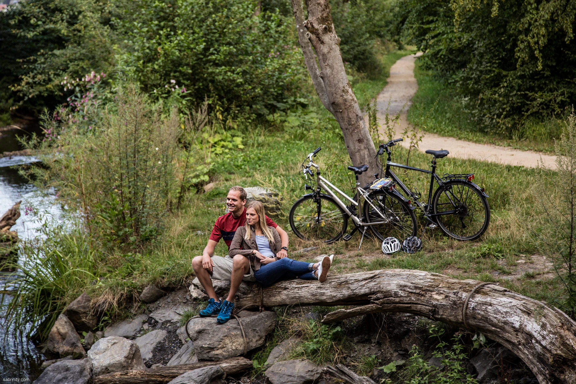 Radfahren auf dem Möhnetalradweg