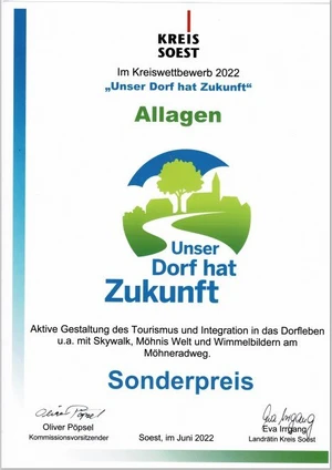 Urkunde Kreiswettbewerb